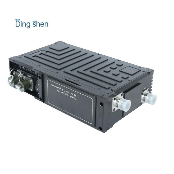 80-100km LOS UAV Video Transmitter 5W Long Range Ethernet Radio Uplink Downlink