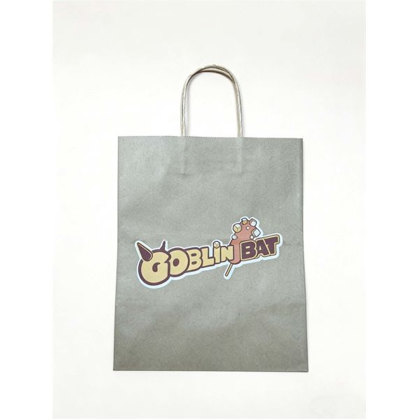 Customized Disposable Kraft Paper Twisted  Handle Bag Printing MOQ 50000 Pieces Take Away Bag