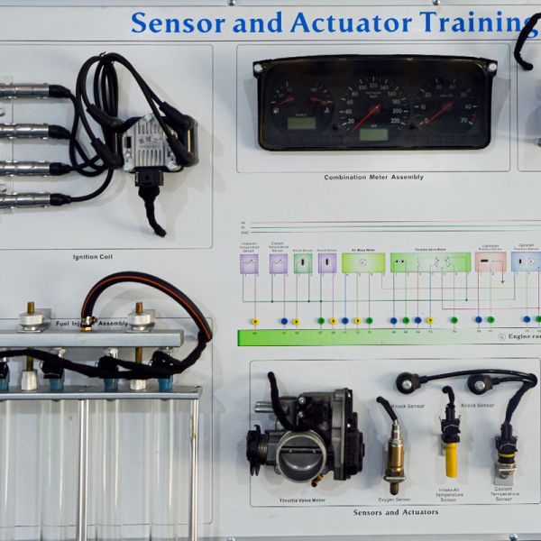 Automotive Engine Trainer Gasoline Engine Control System Training Board