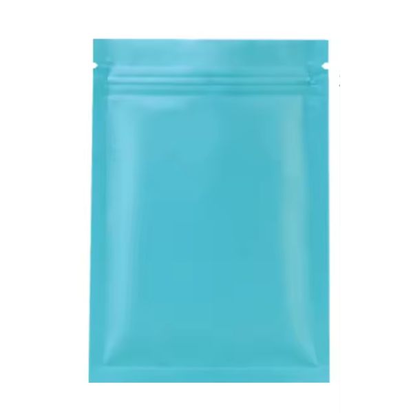 Wholesale Different Color Gravure Printing Zipper Bag Matte Self-Sealing Aluminum Foil Packaging Bag