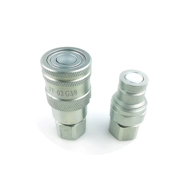 Stainless Steel High Pressure Quick Coupler Flat Face Hydraulic Quick Coupling