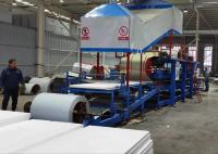 Garantia de 1 ano Máquina de moldagem de painéis de sanduíche PLC com corte de rastreamento voador
