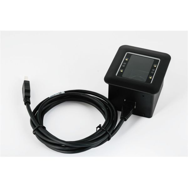 LV4500R PhoneQR Code Barcode Scanner USB Interface Black For Turnstile Reading