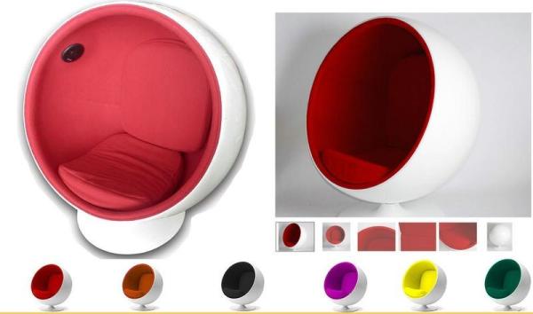 Music Ball Chair , Speaker ball chair,  Fiberglass ball chair,  Swivel Ball Chair