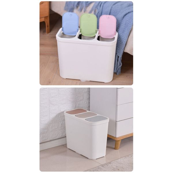 3-Compartment Plastic Recycle Bin The Ultimate Solution for Waste Management in 2020