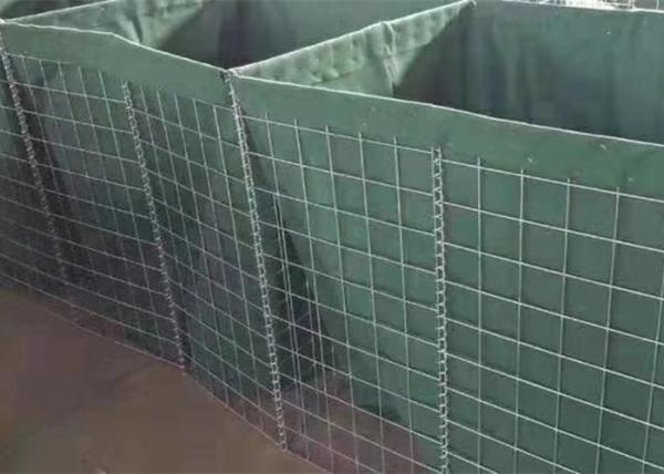 Galvanized Iron Wire Military Barrier Gabion Box 3mm-6mm Wire
