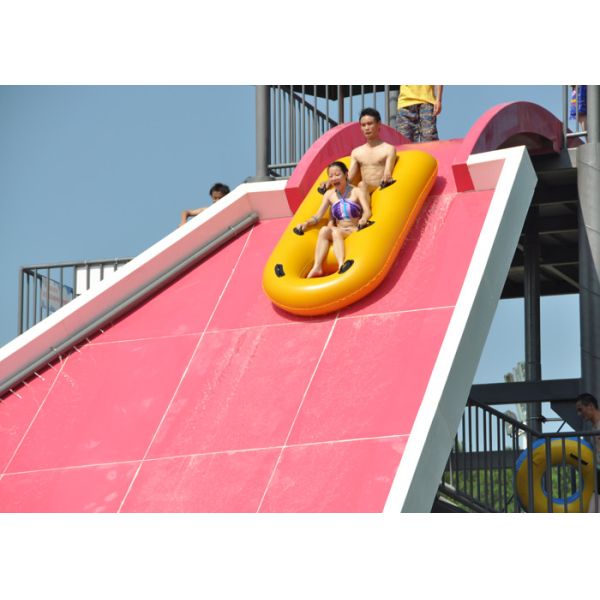 Exciting Theme Park Fiberglass Pool Slide With 12 Months Warranty