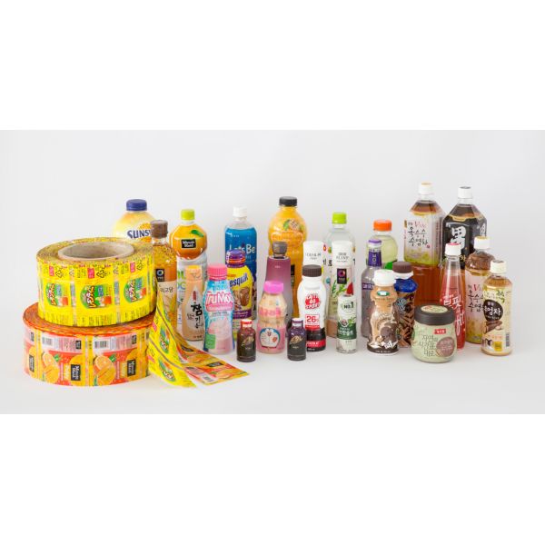 30-50 Mic Thickness Professional PVC Shrink Film Printable 45% Shrinkage Rate