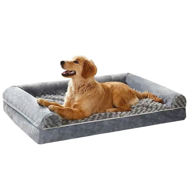 Plush Fabric Private Label Custom Pet Bed For Cats And Small Dogs