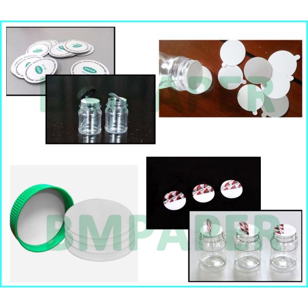 110gsm 130gsm Bottle Cap Lining Paper For Beverage Industry Heat Sealing