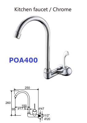 G1/2 Plastic Toilet Hand Faucet With Water Saver Design Sink faucet in Chrome finish ,white color