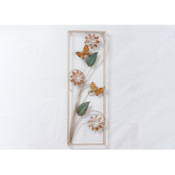 Rose Gold Contemporary Artistical Metal Wall Art Decor