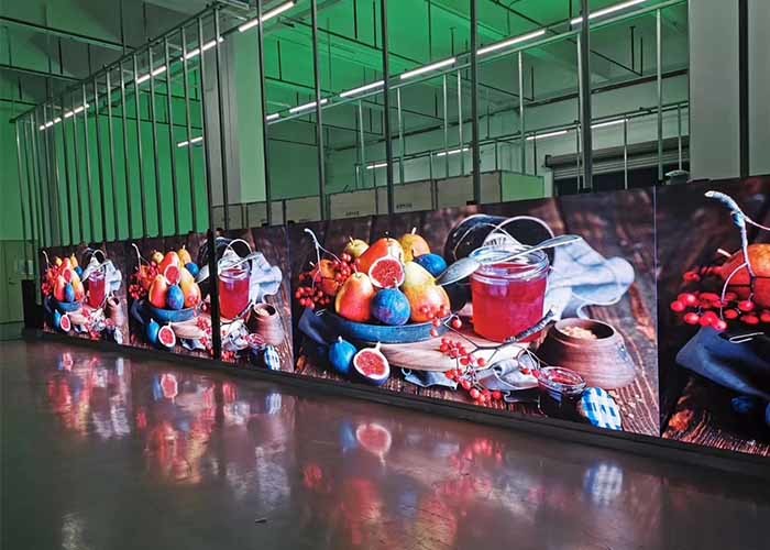 стена пыли экрана приведенного тангажа 4k 1.5mm небольшим приведенная доказательством видео- для церков