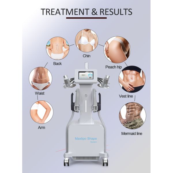 Body Sculpting 6D Laser Slimming Machine 2 In 1 EMS Slimming Sculpt Laser Therapy