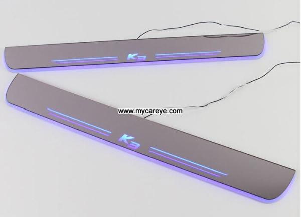 Kia K3 car led door courtesy logo lights auto Welcome Pedal for sale