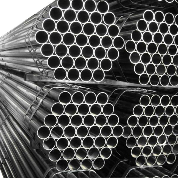 Pièces en acier au carbone de haute résistance personnalisées Q235 Q345 A36 Tubes non alliés avec technique ERW