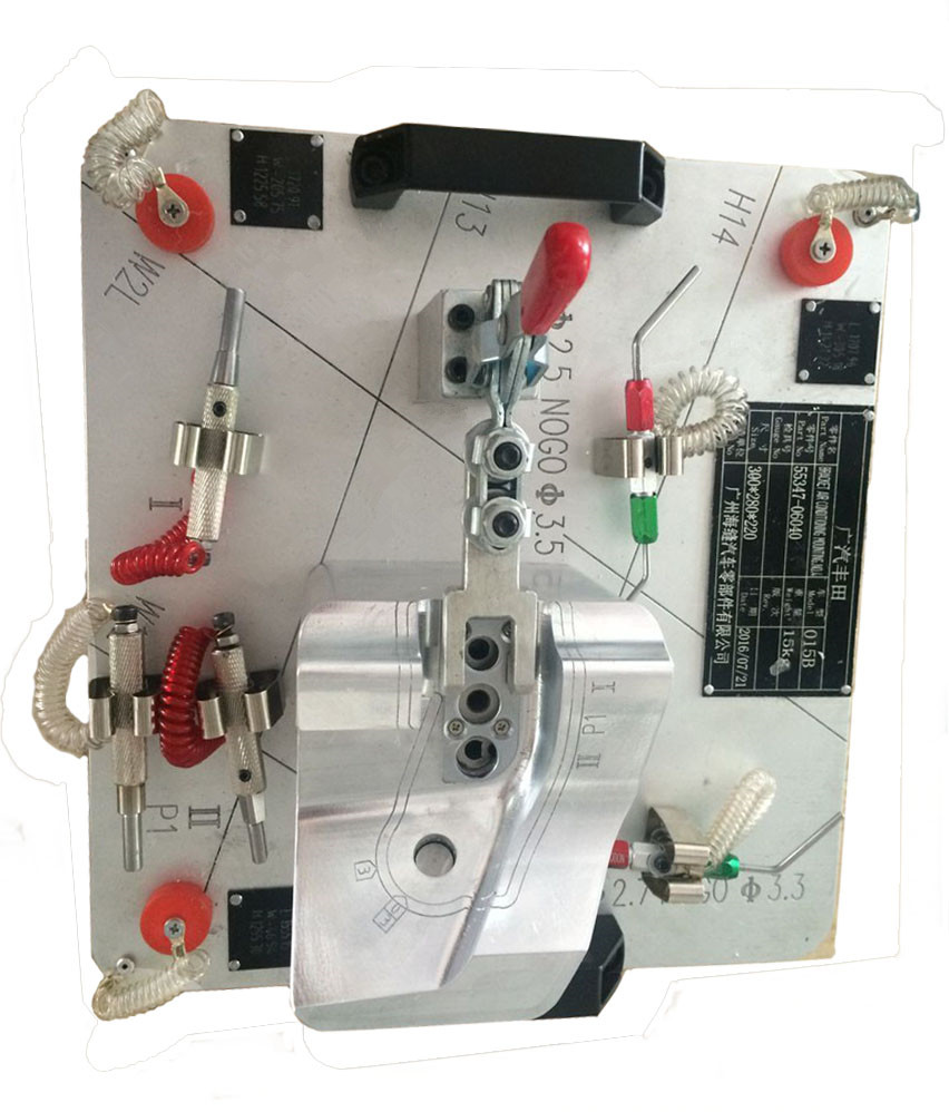 metal parts checking fixture