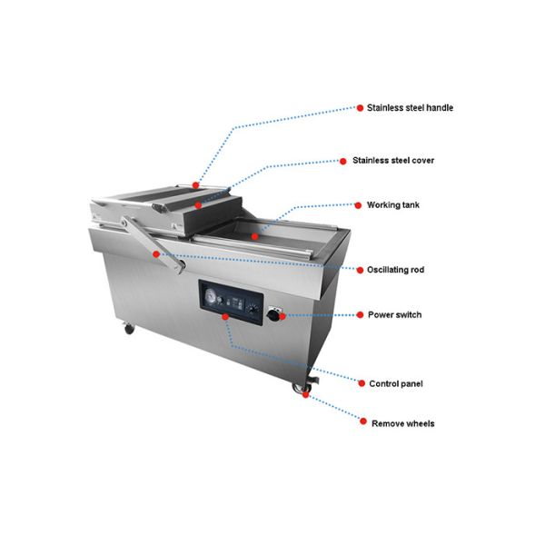 Multipurpose Meat And Vegetable Packing Machine for 1-4 Times / Min