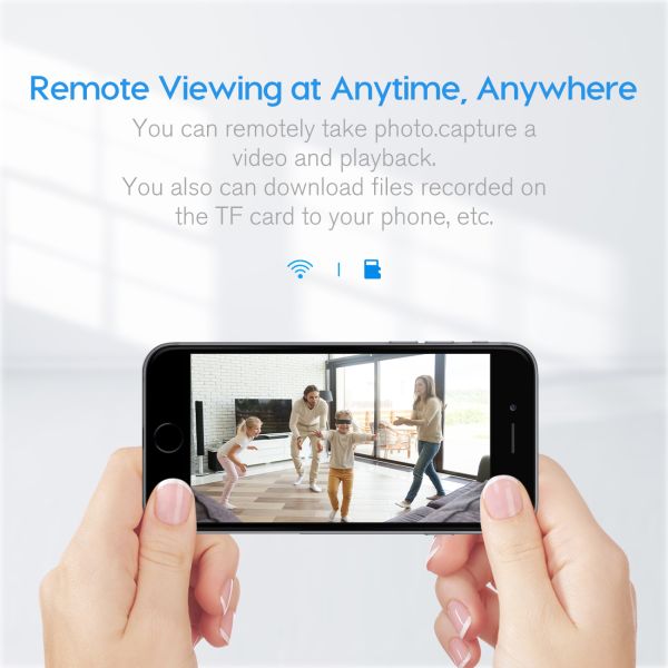 Bonne d'enfants sans fil Cam Indoor Outdoor de caméras de sécurité de maison de la caméra HD 1080P de batterie de Mini Portable WIFI