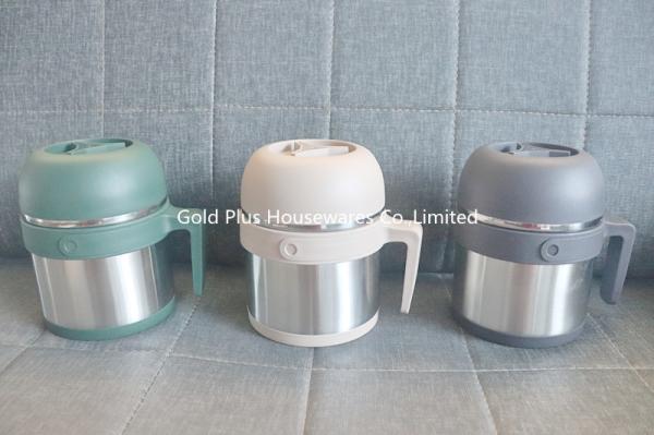 Thermal Stainless Steel Vacuum Lunch Box Soup Food Jar For Outdoor Camping