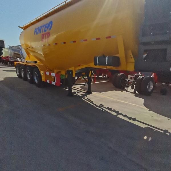50t-70t Load Capacity 12 Tire Number Fly Ash Cement Powder Tank Truck