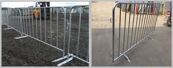 Hot Dipped Temporary Mesh Fence For Crowd Control OEM / ODM Acceptable