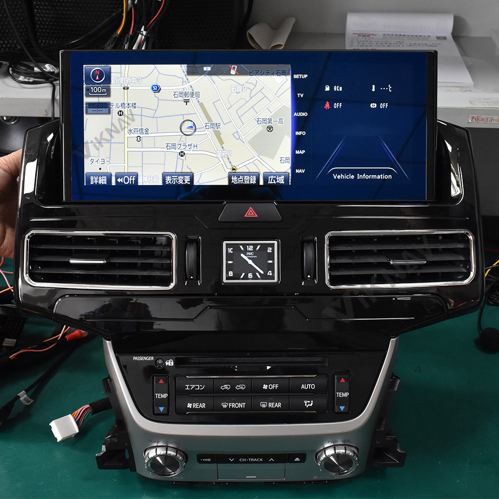 12.3 дюймовый сенсорный стерео для 20016-2020 Toyota CRUISER LC200 GPS навигационный мультимедийный проигрыватель беспроводный Carplay BT 4G