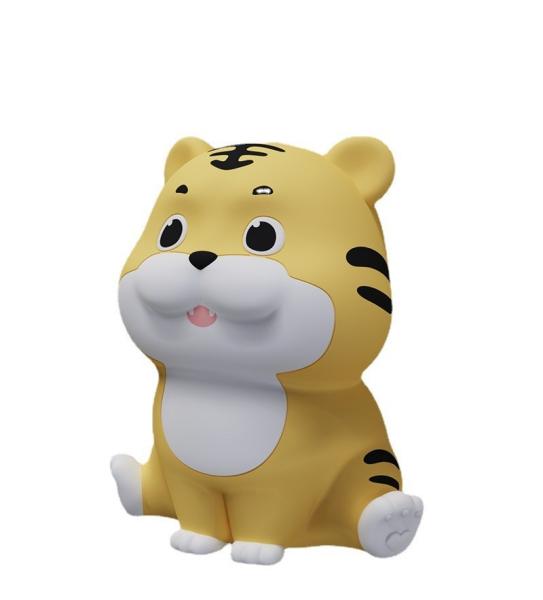 Portátil USB recarregável lindo animal LED luz noturna para bebê crianças crianças pequenas 3500K