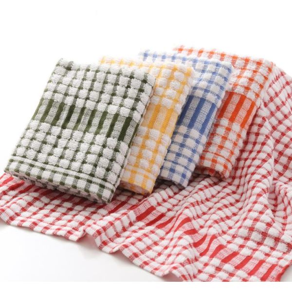 100% Cotton Home Textile Printed Kitchen Tea Towels Dish Towel