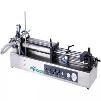 Acier inoxydable automatisé par piston pneumatique de la machine de remplissage 304 actionné à la main