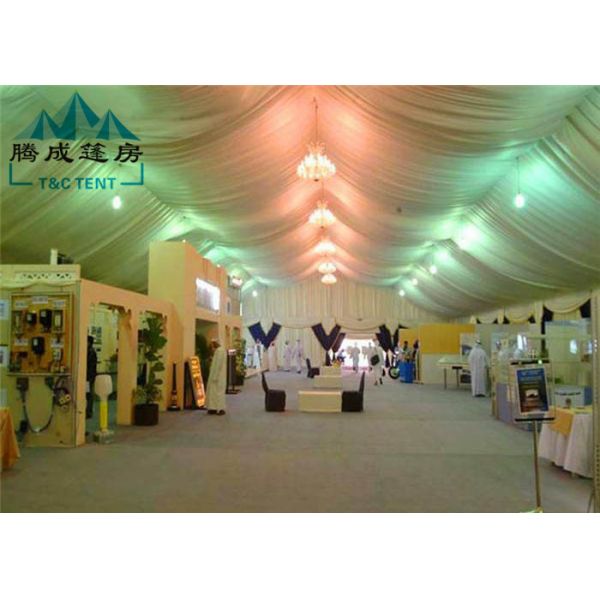 Waterproof Transparent Marquee Party Tent 15mx35M For Trade Show Exhibition