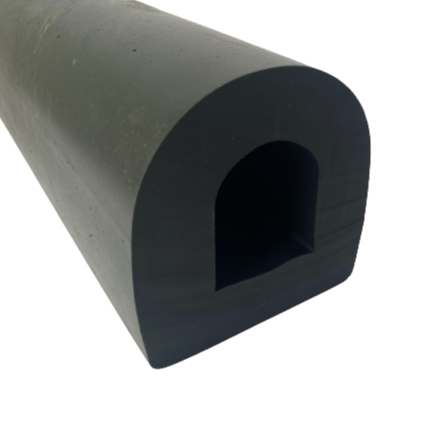 Servicio de corte de caucho negro tipo D para buques marinos