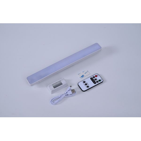 LED Rechargeable Modern Desk Lamp Multi-Functional Magnetic Reading Light Touch & Remote Control Dimming Cabinet/Wardrobe Light