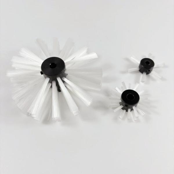 Nylon Pipeline Internal Coating Brush 32mm - 300mm OD For Epoxy Tar And Bitumen Applications