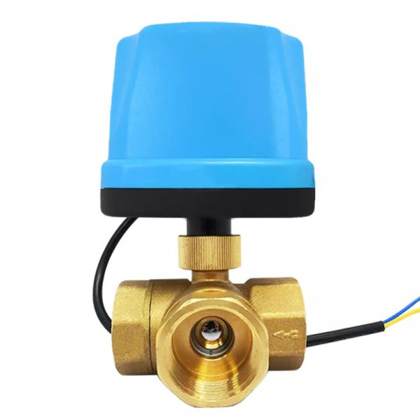 Нормальный вентиль соленоида DC24V 12V AC110V 220V, клапан соленоида 12v воды 3 путей