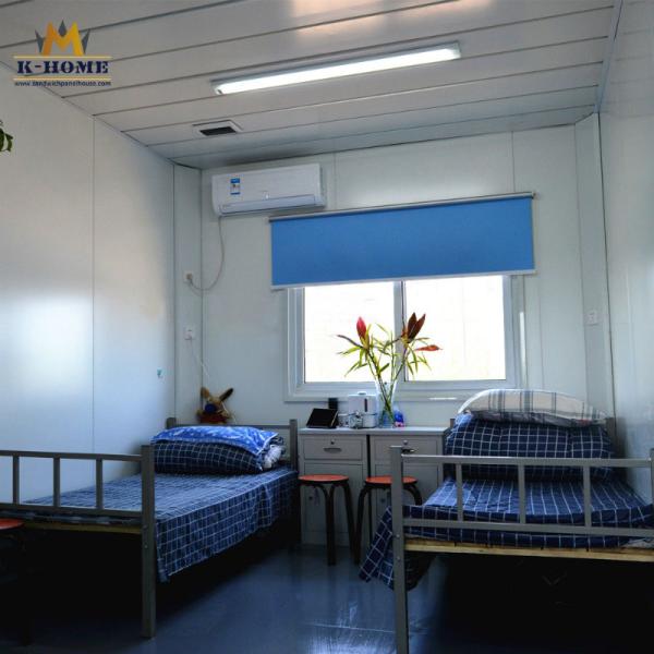 Casa Labor do recipiente de painel do sanduíche da acomodação forte e resistência de corrosão