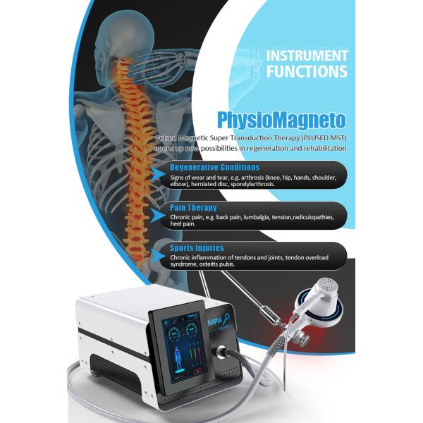 Laser Magnetic Therapy Machine 110V 220V Reduce Muscle Soreness / Swelling