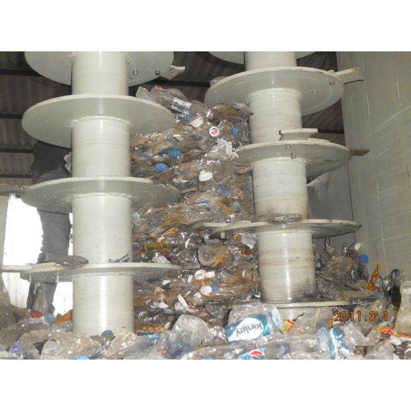 PP PE HDPE PET Plastic Washing Recycling Machine 920-1200 KW/H High Power