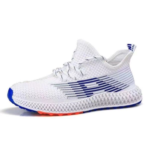 Men's Cool Flyknit Running Footwear Low Top Cushioning Multicolors