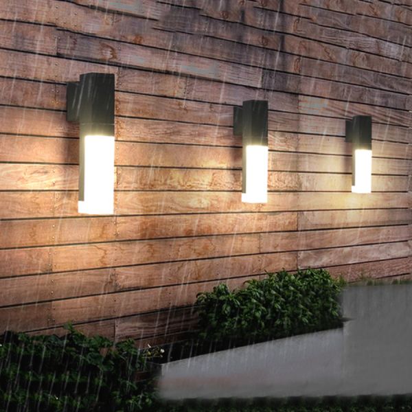 Outdoor Waterproof LED Wall Light PIR Human Body Motion Sensor Wall Lamp(WH-HR-05)