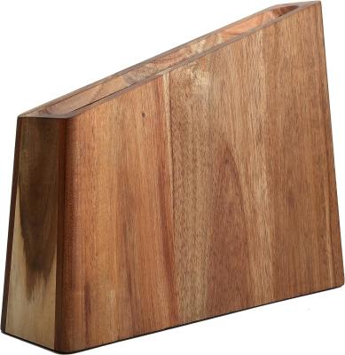 ISO  Rust Resistant Wooden Magnetic Knife Rack With Strong Enhanced Magnets