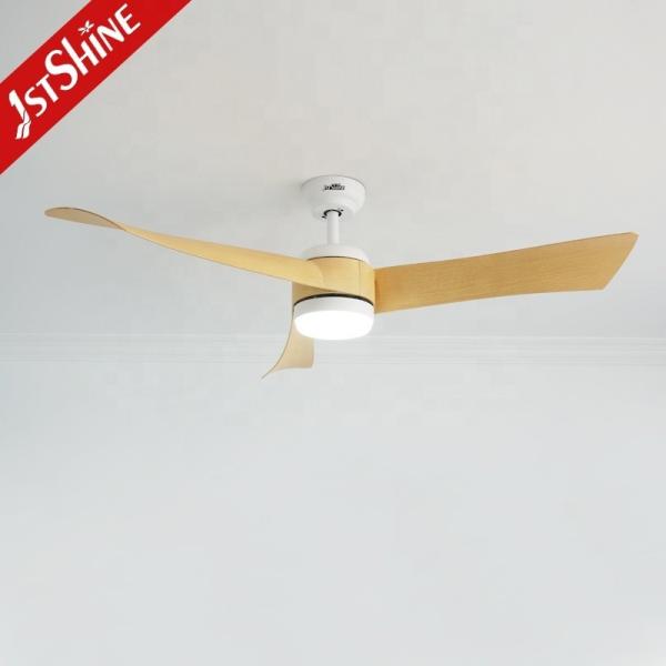 Ventilador de teto LED de lâminas ABS personalizado com soluções de controle e iluminação WiFi Tuya