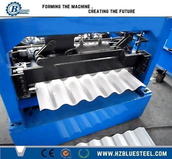 5.5kw Steel Roll Forming Machine With PLC Control System