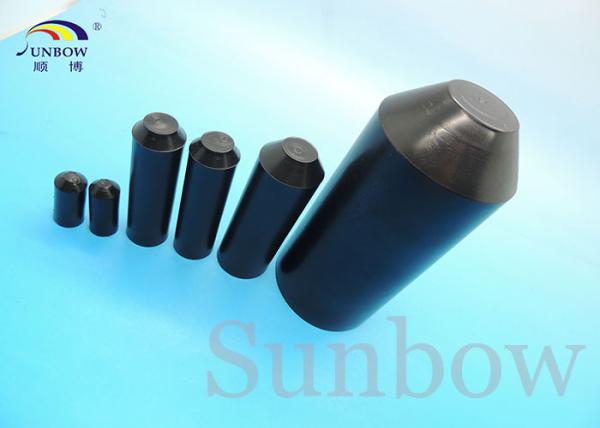 High Temp Adhesive Lined End Caps Cable Accessories for end of Wires
