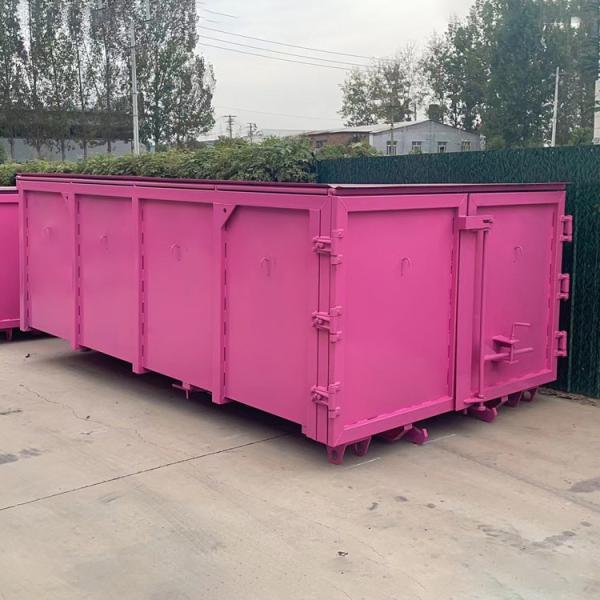 High Volume Roro Hook Lift Bin Container For Mining Quarry And Bulk Material Storage