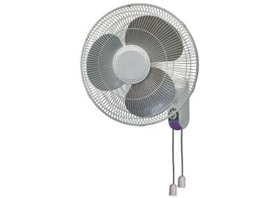 ABS Or Metal Blade Grow Room Fans , 2 Pull Chains 55 Watt 120 Voltage Electric Wall Fan