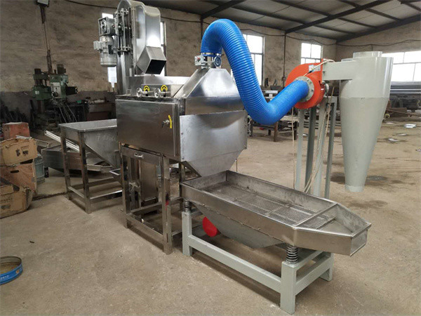 Peanut Peeling Machine Into Hale Kernel, Peanut blanching machine