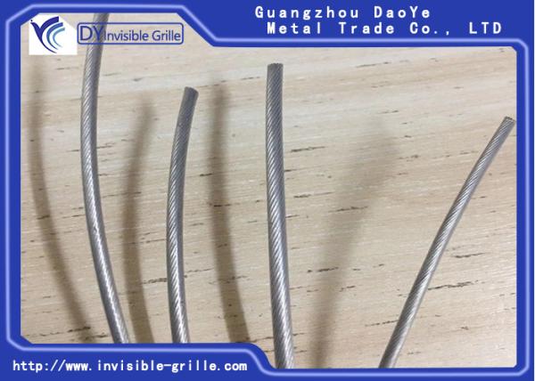 Frame Fixed Invisible Safety Grill 4.316 Stainless Steel For School Corridor