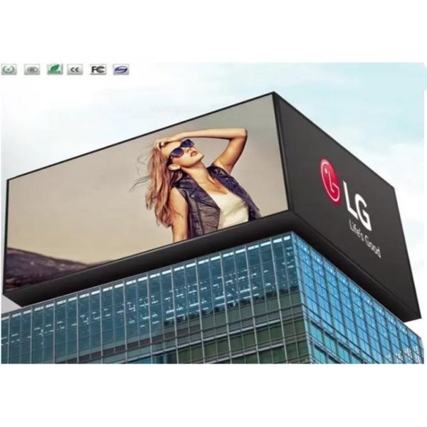 HD P6.67 Outdoor Advertising LED Displays Full Color 1R1G1B SMD2727