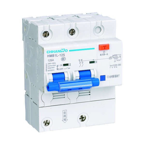 Low Voltage Mini Residual Current Circuit Breaker High Sensitivity 35mm DIN Rail